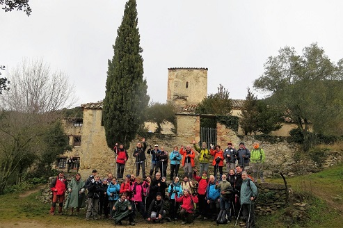 Foto de grup devant l'ermita